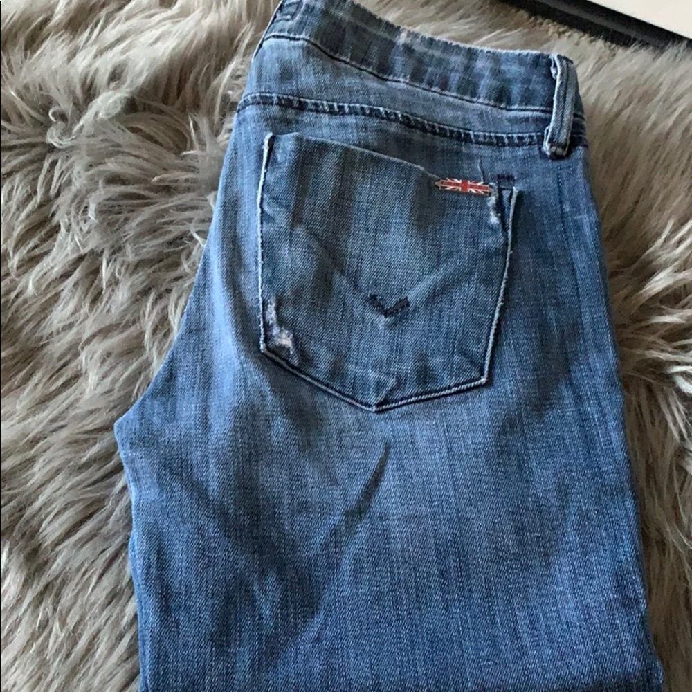 Hudson low rise jeans
